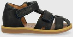 Pom D'api sandale din piele pentru copii culoarea albastru marin PPYX-OBG17B_59X