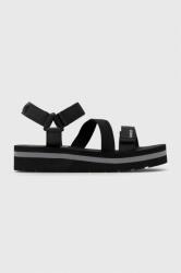Napapijri sandale Dahlia femei, culoarea negru, cu platforma, NP0A4HKV. 041 PPYX-OBD22U_99X