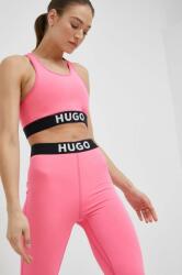 Hugo sutien sport culoarea roz, neted PPYX-BID0Z8_42X