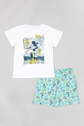 Zippy pijamale de bumbac pentru copii x Disney culoarea turcoaz, modelator PPYX-BIK00R_66X