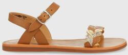 Pom D'api sandale din piele pentru copii culoarea maro PPYX-OBG18N_82X