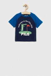 Fila tricou de bumbac pentru copii culoarea albastru marin, modelator PPYX-TSK017_59X