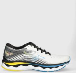 Mizuno pantofi de alergat Wave Sky 6 culoarea alb PPYX-OBM0DN_00X