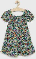 Gap rochie din bumbac pentru copii culoarea verde, mini, evazati PPYX-SUG0B0_77X