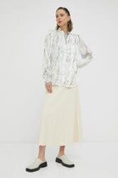 Bruuns Bazaar camasa femei, culoarea alb, regular PPYX-KDD0GJ_00A