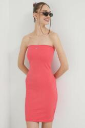 Tommy Hilfiger rochie culoarea roz, mini, mulata PPYX-SUD1R7_42X