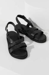 Answear Lab sandale de piele femei, culoarea negru BPYX-OBD02T_99X