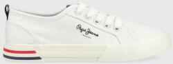 Pepe Jeans sneakers pentru copii BReady Basic culoarea alb PPYX-OBK0RT_00X