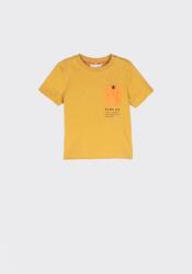 Coccodrillo tricou de bumbac pentru copii culoarea galben, cu imprimeu PPYX-TSB0LB_18X