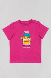 Zippy tricou din bumbac pentru bebelusi culoarea violet PPYX-TSG0J3_44X
