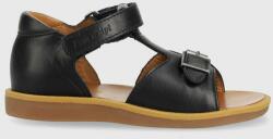 Pom D'api sandale din piele pentru copii culoarea albastru marin PPYX-OBK107_59X