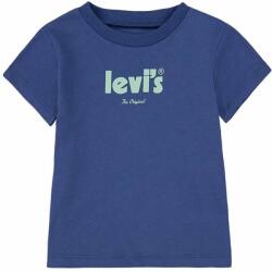 Levi's tricou de bumbac pentru copii culoarea albastru marin, cu imprimeu PPYX-TSK03R_59X