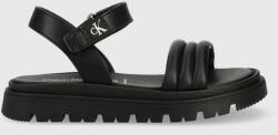 Calvin Klein Jeans sandale copii culoarea negru PPYX-OBG0U8_99X