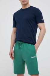 Hummel pantaloni scurti barbati, culoarea verde, melanj PPYX-SZM0T2_77X