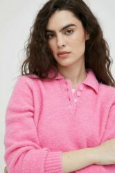 Samsøe Samsøe pulover de lana femei, culoarea roz, PPYX-BUD01W_30X