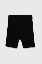 Gap pantaloni scurti copii culoarea negru, neted PPYX-SZG05T_99X