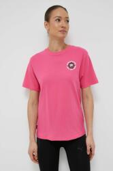 PUMA tricou din bumbac culoarea roz 538362-02 PPYX-TSD0EO_42X