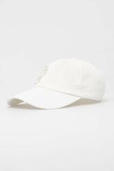 United Colors of Benetton șapcă din bumbac pentru copii culoarea alb, cu imprimeu PPYX-CAK01R_00X