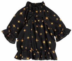 Mini Rodini bluza de bumbac pentru copii culoarea negru, modelator PPYX-BDG002_99X