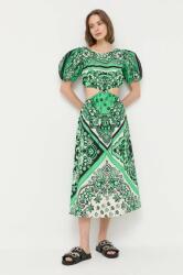REDValentino rochie din bumbac PPYX-SUD0RE_77X (2R0VAHK06SM)