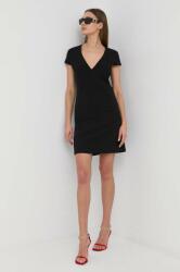 Morgan rochie culoarea negru, mini, evazati PPYX-SUD2B3_99X