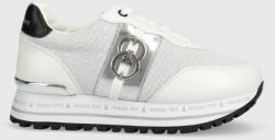 Patrizia Pepe sneakers pentru copii culoarea alb PPYX-OBG15P_00X