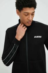 GUESS bluza barbati, culoarea negru, cu imprimeu PPYX-BLM034_99X