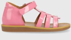 Pom D'api sandale din piele pentru copii culoarea roz PPYX-OBG17Z_30X