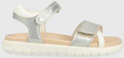 Geox sandale copii culoarea argintiu PPYX-OBG0ME_SLV