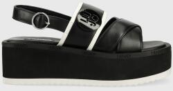 Liu Jo sandale ABA 20 femei, culoarea negru, cu platforma, SA3101P010222222 PPYX-OBD38D_99X