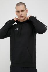 Adidas bluză trening Tiro 23 culoarea negru, cu glugă, cu imprimeu PPYX-BLM0OO_99X