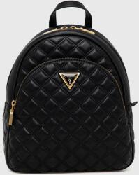 GUESS rucsac femei, culoarea negru, mic, neted PPYX-PKD03A_99X