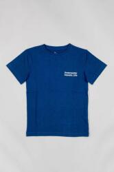 Zippy tricou de bumbac pentru copii culoarea albastru marin, cu imprimeu PPYX-TSK0AL_59X