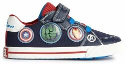 GEOX sneakers pentru copii x Marvel culoarea albastru marin PPYX-OBK0K9_59X