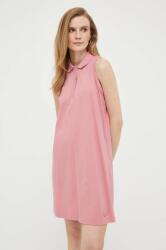 Colmar rochie din bumbac culoarea roz, mini, drept PPYX-SUD1NF_30X