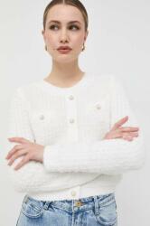 Miss Sixty pulover femei, culoarea alb, light PPYX-SWD0M0_00X