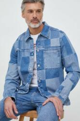 Pepe Jeans camasa jeans Denton barbati, cu guler clasic, regular PPYX-KDM067_55X