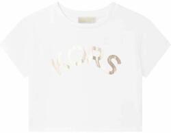 Michael Kors tricou de bumbac pentru copii culoarea alb PPYX-TSG0GK_00X