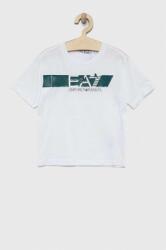 Giorgio Armani tricou de bumbac pentru copii culoarea alb, cu imprimeu PPYX-TSB05I_00X