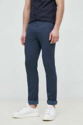 Tommy Hilfiger pantaloni barbati, culoarea albastru marin, drept PPYX-SPM0AF_59X