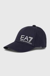 EA7 Emporio Armani șapcă culoarea albastru marin, cu imprimeu 99KK-CAM0BA_59X