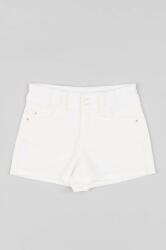 Zippy pantaloni scurți din bumbac pentru copii culoarea alb, modelator PPYX-SZG095_00X
