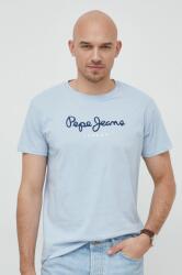 Pepe Jeans tricou din bumbac Eggo cu imprimeu PPYX-TSM0L1_05X