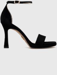 Baldowski sandale din piele intoarsa culoarea negru PPYX-OBD1FE_99X