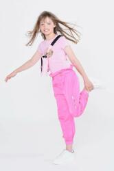 KARL LAGERFELD tricou copii culoarea roz PPYX-TSG0HG_30X