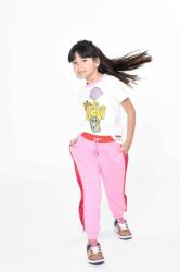 Marc Jacobs pantaloni de trening pentru copii culoarea roz, neted PPYX-SPG03N_30X