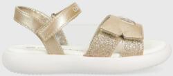 Calvin Klein Jeans sandale copii culoarea auriu PPYX-OBG0TU_10Y