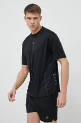 Fila tricou de antrenament Ronchin culoarea negru, neted PPYX-TSM0TY_99X