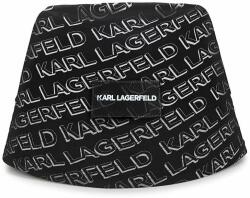 Karl Lagerfeld pălărie din bumbac pentru copii culoarea negru, bumbac PPYX-CAB01M_99X