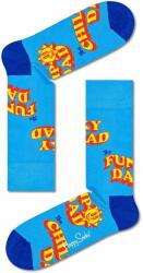 Happy Socks sosete Number One Dad culoarea turcoaz PPYX-LGU04L_56X